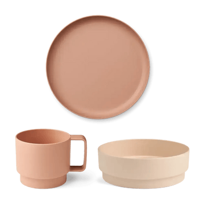 Liewood Walt Tableware Set Rose - Studio Play