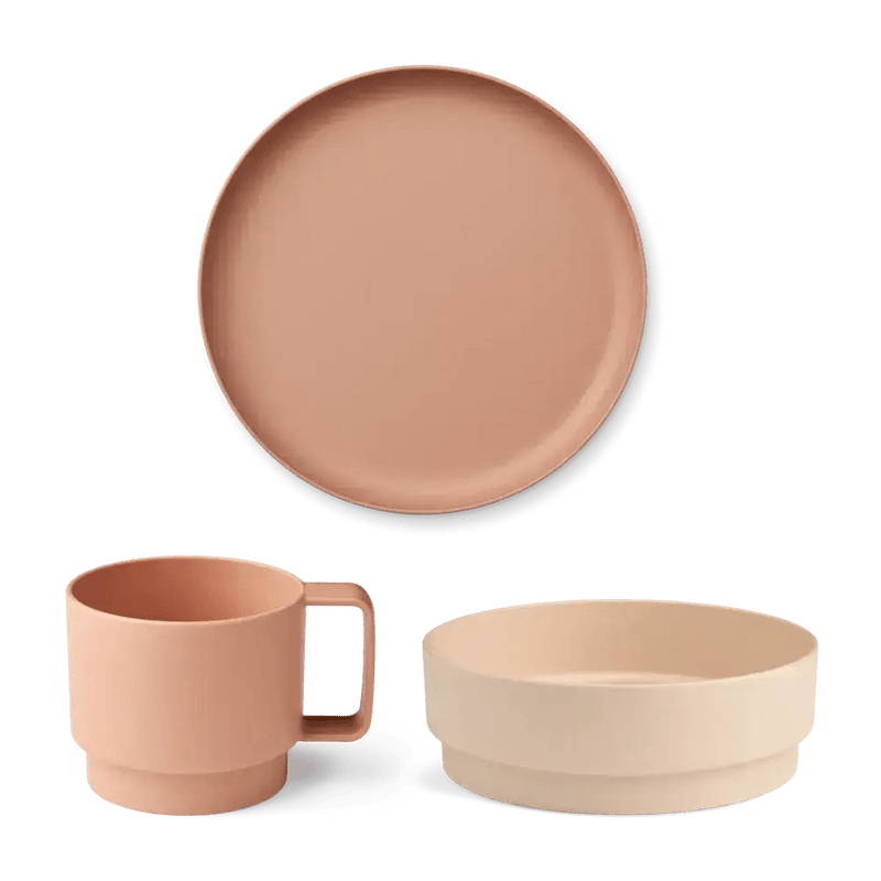 Liewood Walt Tableware Set Rose - Studio Play