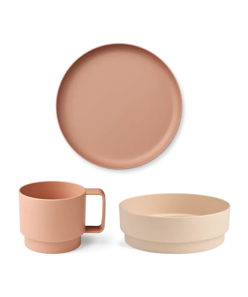 Liewood Walt Tableware Set Rose