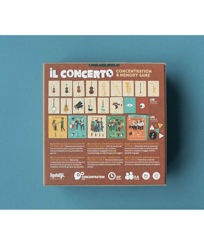 Londji Il Concerto Concentration And Memory Game