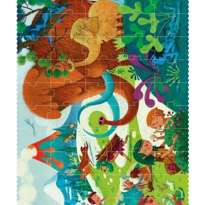 Londji Puzzel Go To The Prehistory