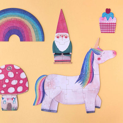 Londji Puzzel Happy Birthday Unicorn - Studio Play