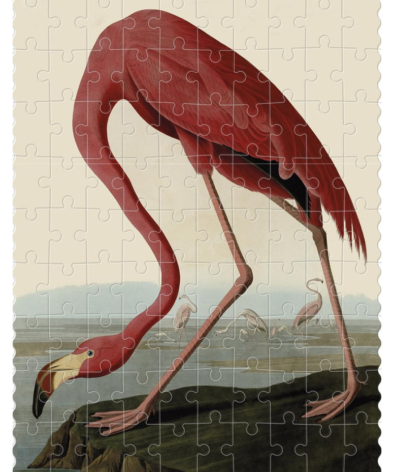 Londji Puzzel J.J. Audubon Flamingo