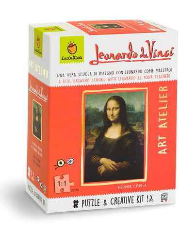 Ludattica Da Vinci Schilderij + Puzzel