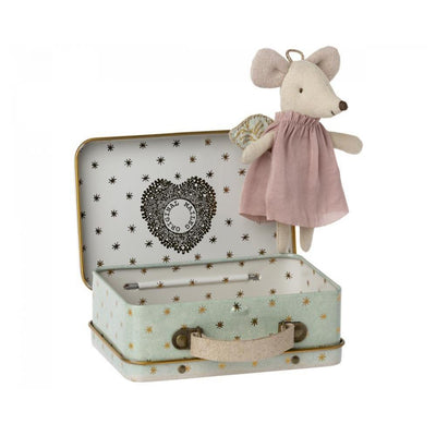 Maileg Angel Mouse In Suitcase - Studio Play