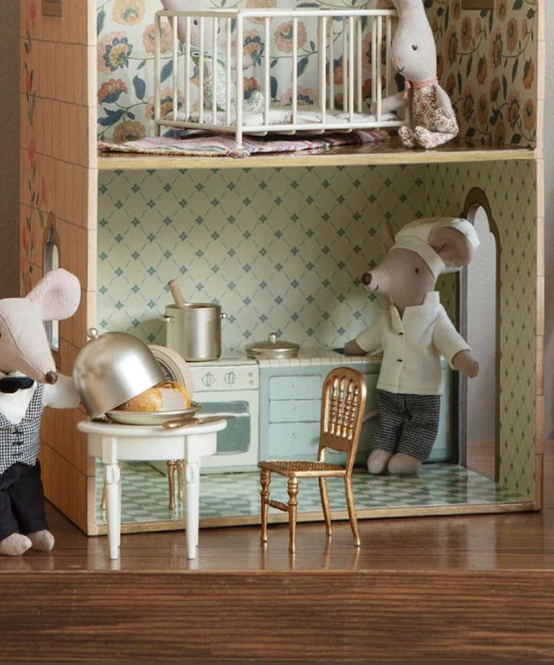 Maileg Chair Mouse Gold