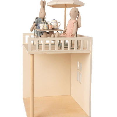 Maileg Garden Set, Table With Chair And Bench Large - Studio Play