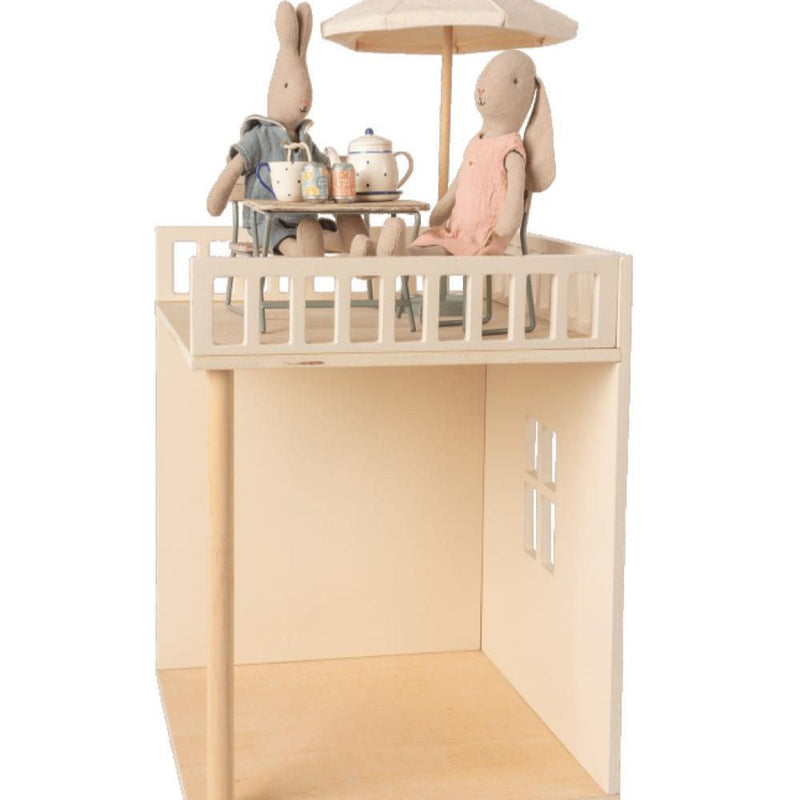 Maileg Garden Set, Table With Chair And Bench Large - Studio Play