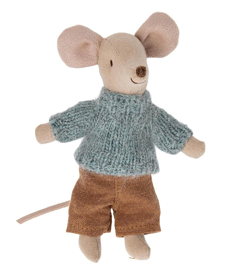 Maileg Knitted Sweater And Pants For Big Brother Mouse