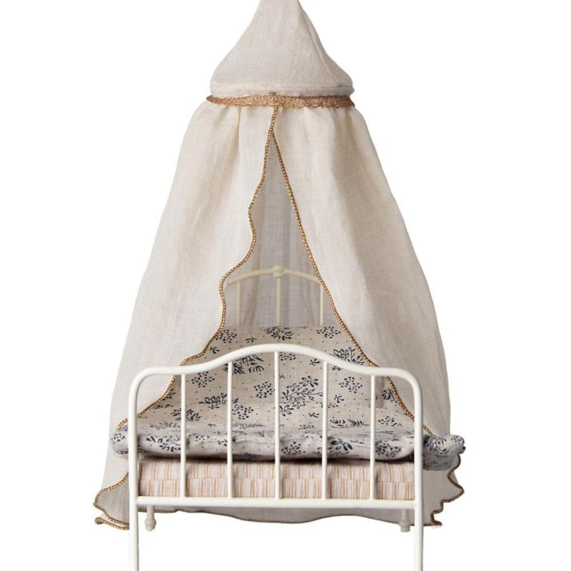 Maileg Miniature Bed Canopy Cream - Studio Play