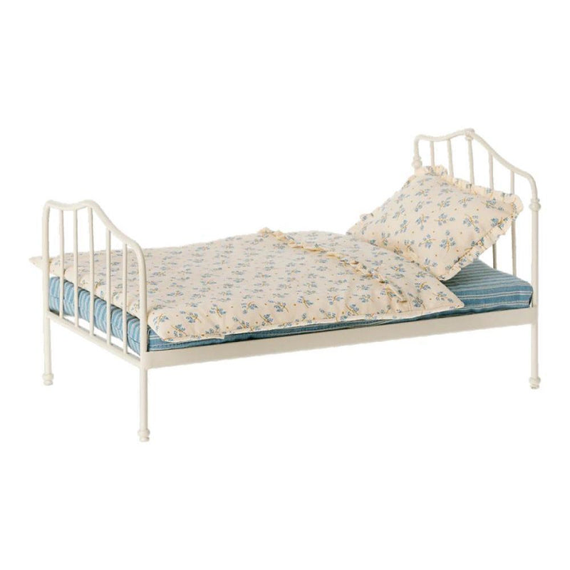 Maileg Miniature bed Mini Blue - Studio Play