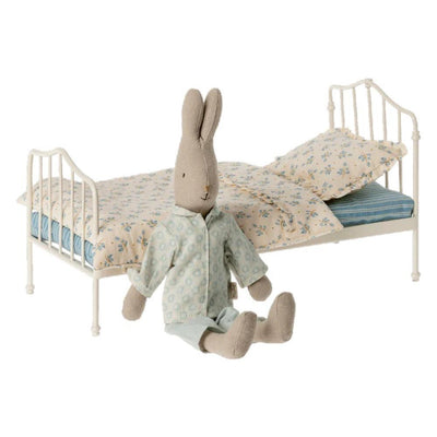 Maileg Miniature bed Mini Blue - Studio Play