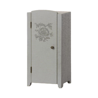 Maileg Miniature Closet Grey/Mint - Studio Play