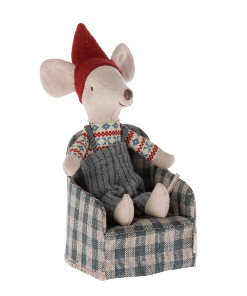 Maileg Mouse Chair Green