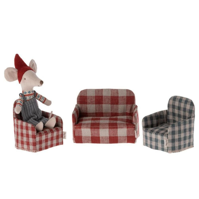 Maileg Mouse Chair Red - Studio Play