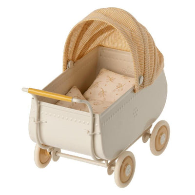 Maileg Pram Micro Yellow - Studio Play