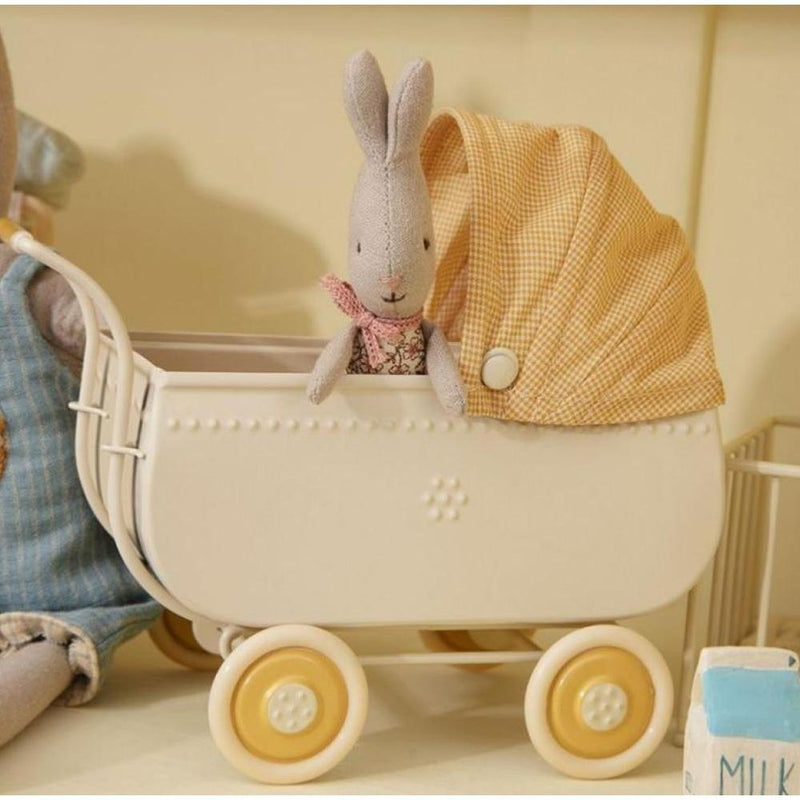 Maileg Pram Micro Yellow - Studio Play