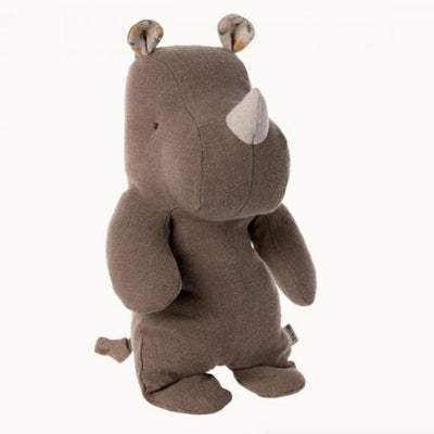 Maileg Safari Friends Rhino Small Chocolate - Studio Play