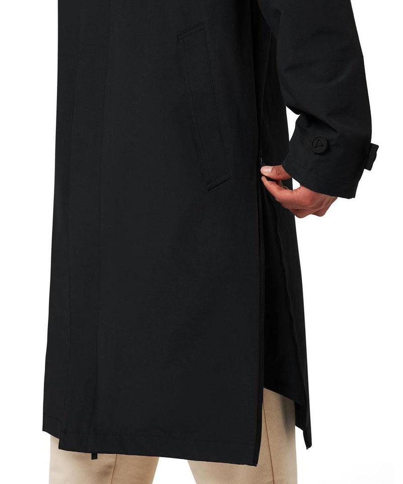 Maium Rain Jacket Mac Coat Black