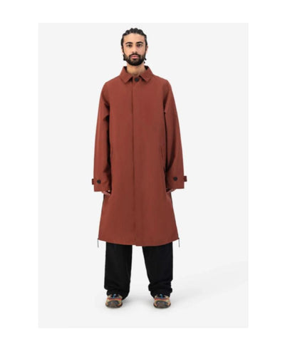 Maium Rain Jacket Mac Coat Smoked Paprika