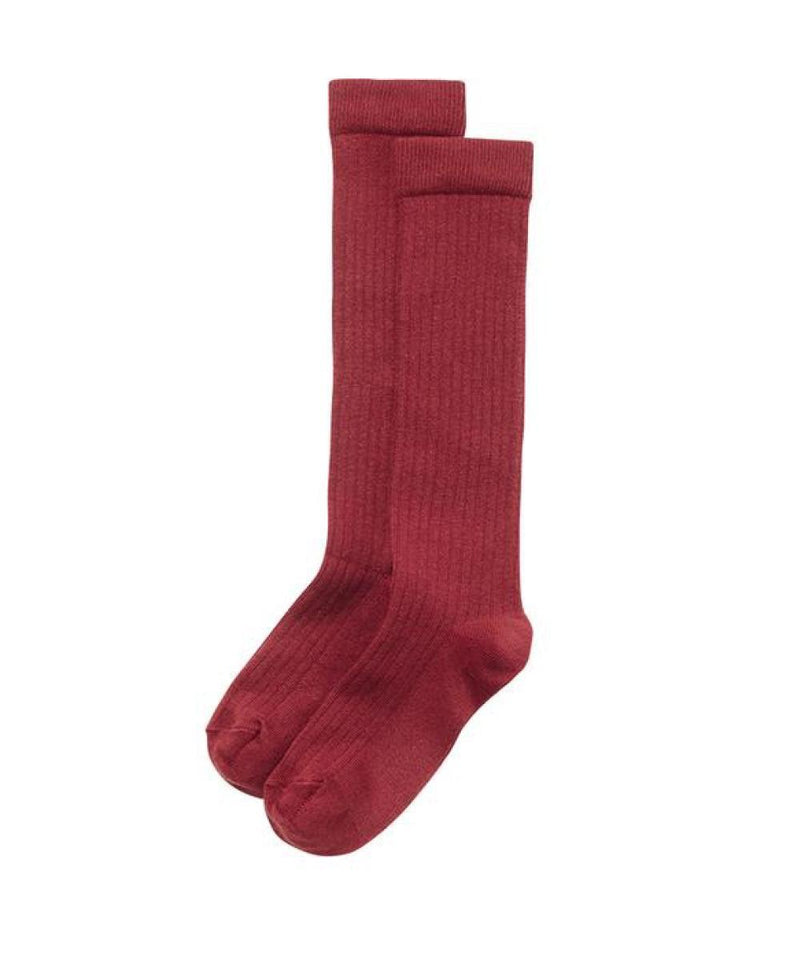 Mingo Knee Socks Brick Red