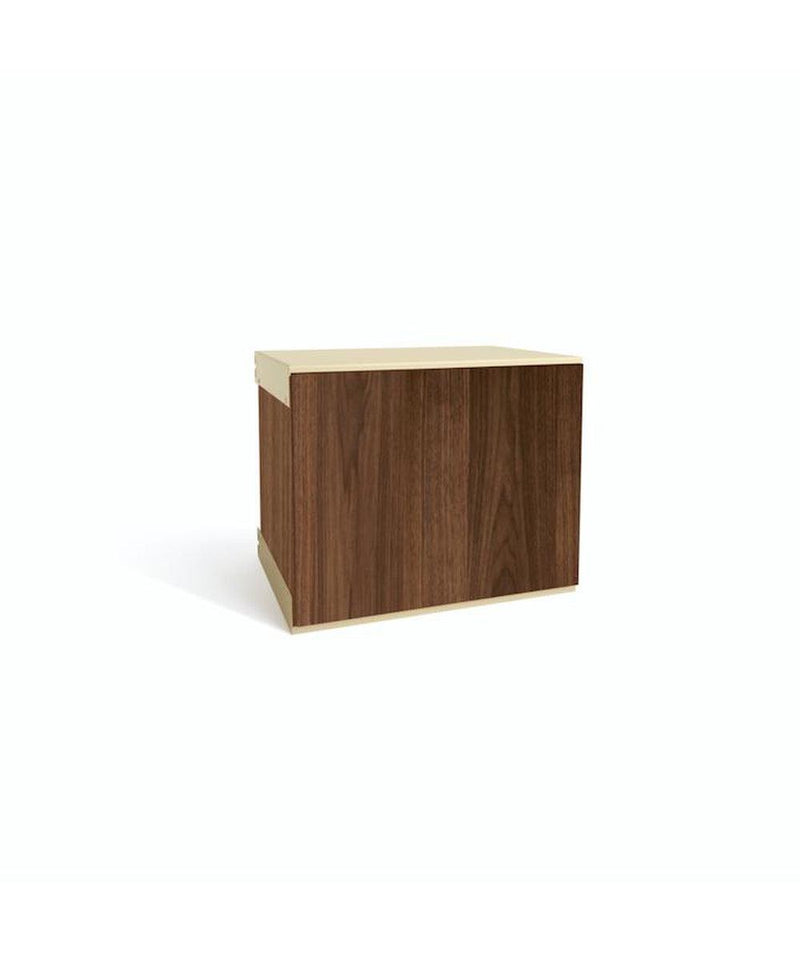 Modul- Cabinet 45 American Walnut Light Ivory