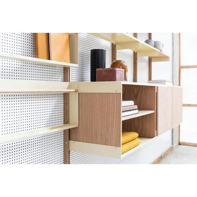 Modul - Cabinet 45 American Walnut Light Ivory - Studio Play