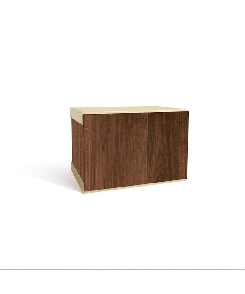 Modul- Cabinet 60 American Walnut Light Ivory