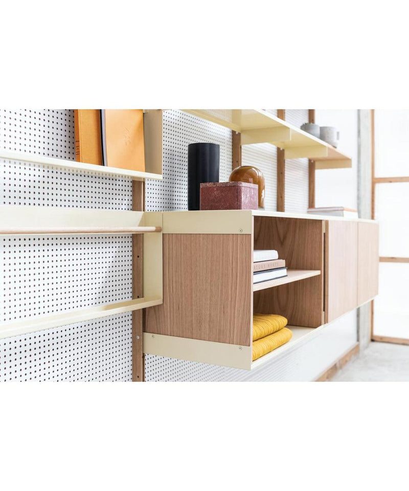 Modul- Cabinet 60 American Walnut Light Ivory