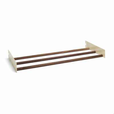 Modul - Clothing Rack 60 American Walnut Light Ivory - Studio Play