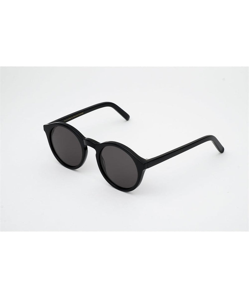 Monokel Zonnebril Barstow Black solid grey lens