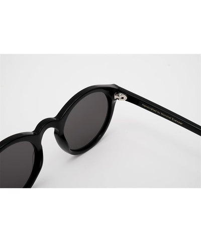 Monokel Zonnebril Barstow Black solid grey lens