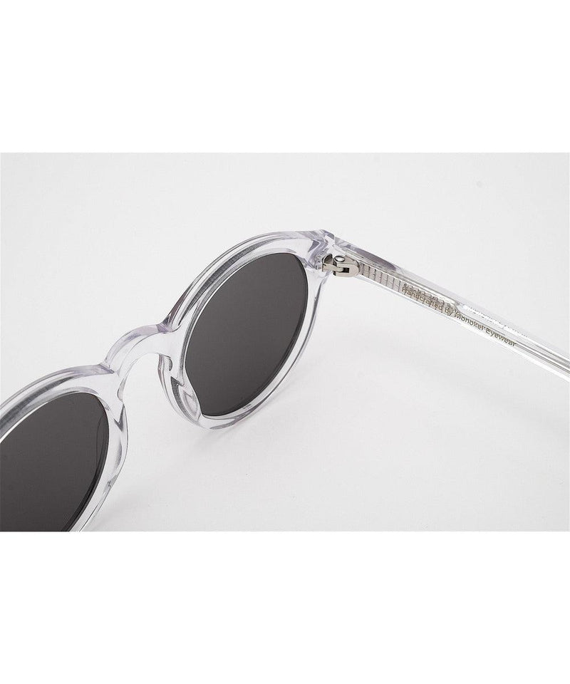 Monokel Zonnebril Barstow Crystal solid grey lens