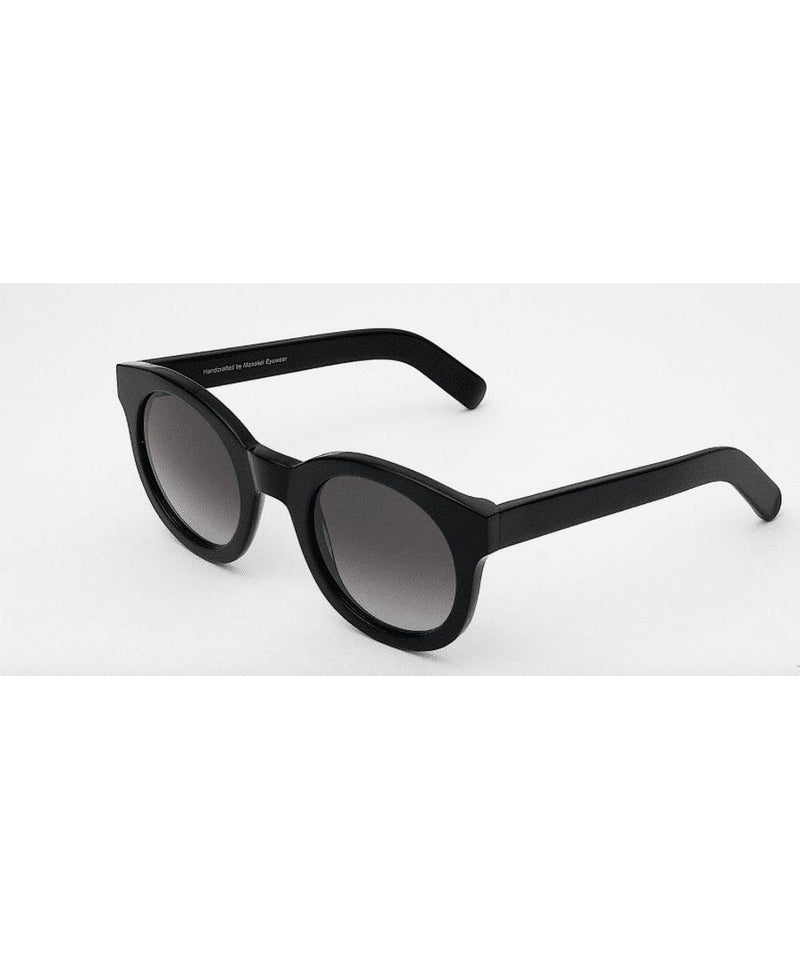 Monokel Zonnebril Shiro Black-Gradient Grey lens