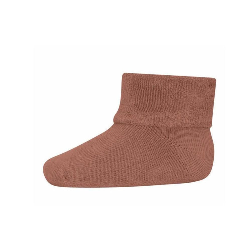 Mp Denmark Cotton Baby Socks Copper Brown 2315 - Studio Play