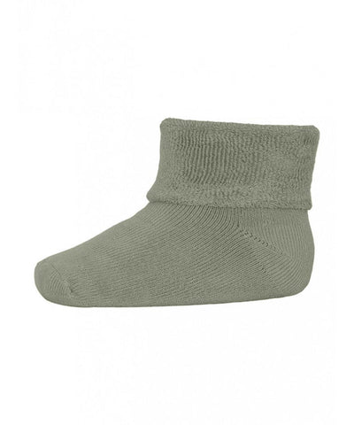 Mp Denmark Cotton Baby Socks Desert Sage 3049