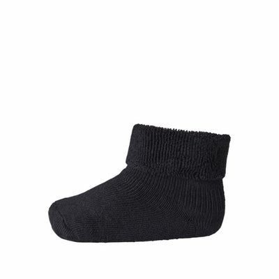 Mp Denmark Cotton Baby/Kids Socks 8 Black - Studio Play