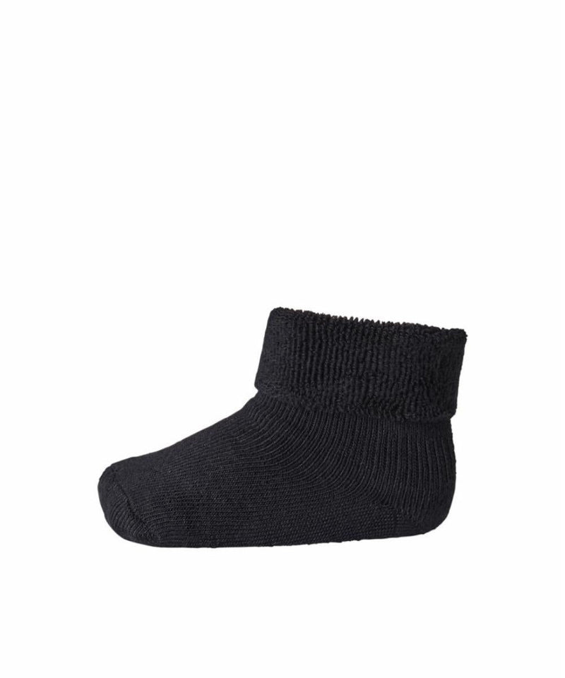 Mp Denmark Cotton Baby/Kids Socks 8 Black