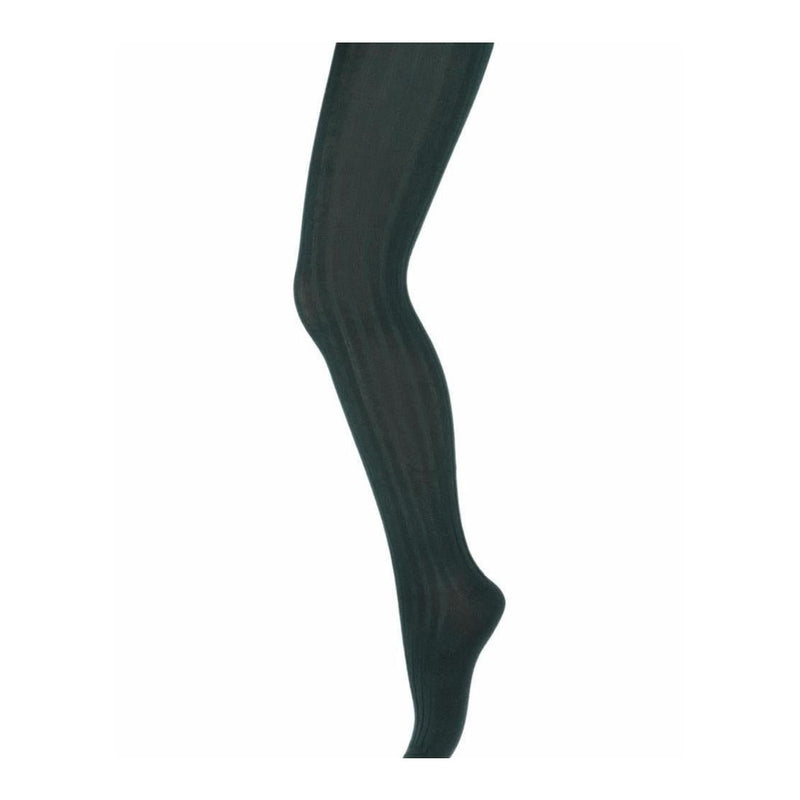 Mp Denmark Cotton Rib Tights Deep Forest - Studio Play