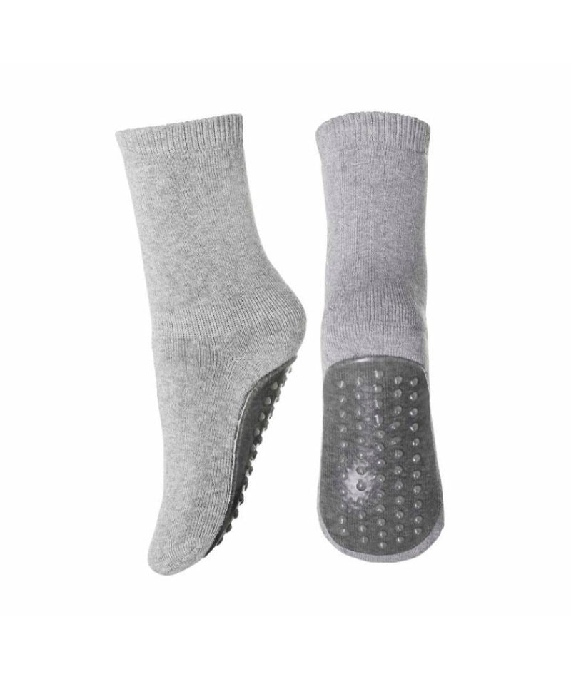 Mp Denmark Cotton Socks Anti-slip Grey Melange