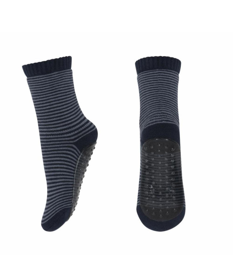 Mp Denmark Cotton Socks Anti-slip Navy Stripe