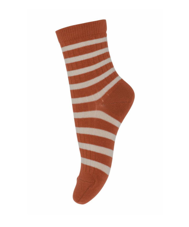 Mp Denmark Eli Socks Autumn Stripe