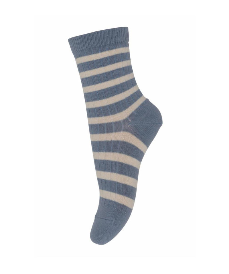 Mp Denmark Eli Socks Stone Blue 4222