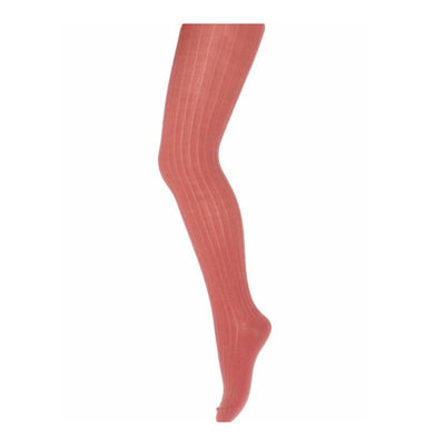 Mp Denmark Merino Wool Rib Tights Canyon Rose 831 - Studio Play