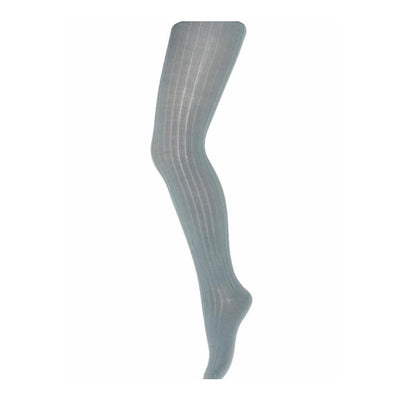 Mp Denmark Merino Wool Rib Tights Stormy Sea 128 - Studio Play