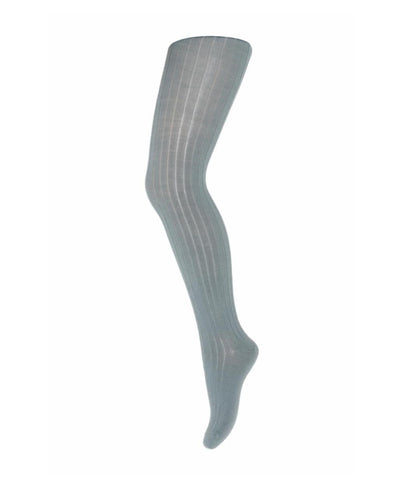 Mp Denmark Merino Wool Rib Tights Stormy Sea 128