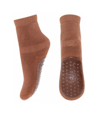 Mp Denmark Wool Socks Anti-slip Peacan Pie 34