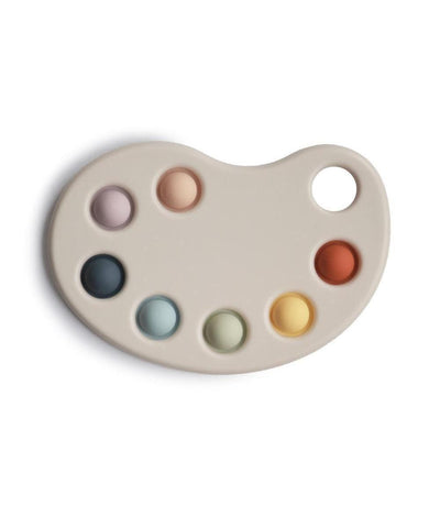 Mushie Press Toy Paint Palette Multi