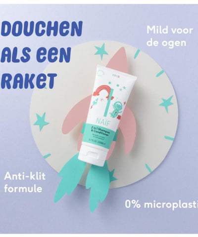 Naif Kids 2 In 1 Shampoo And Conditioner