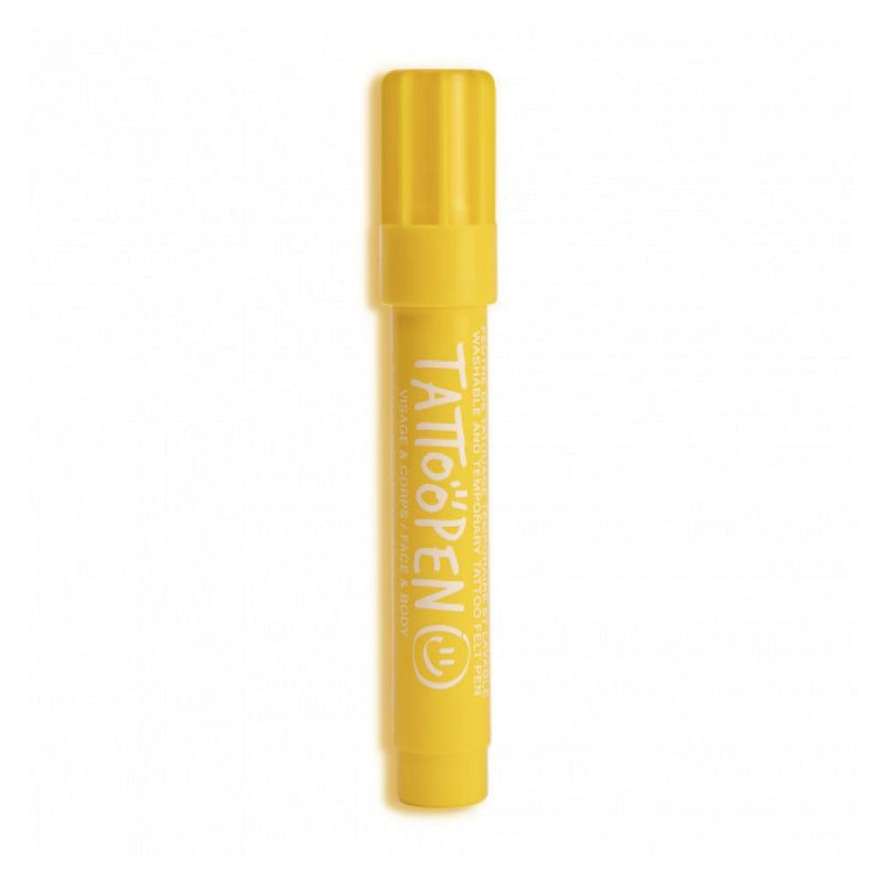 Nailmatic Temporary Tattoo Pen Yellow - Studio Play